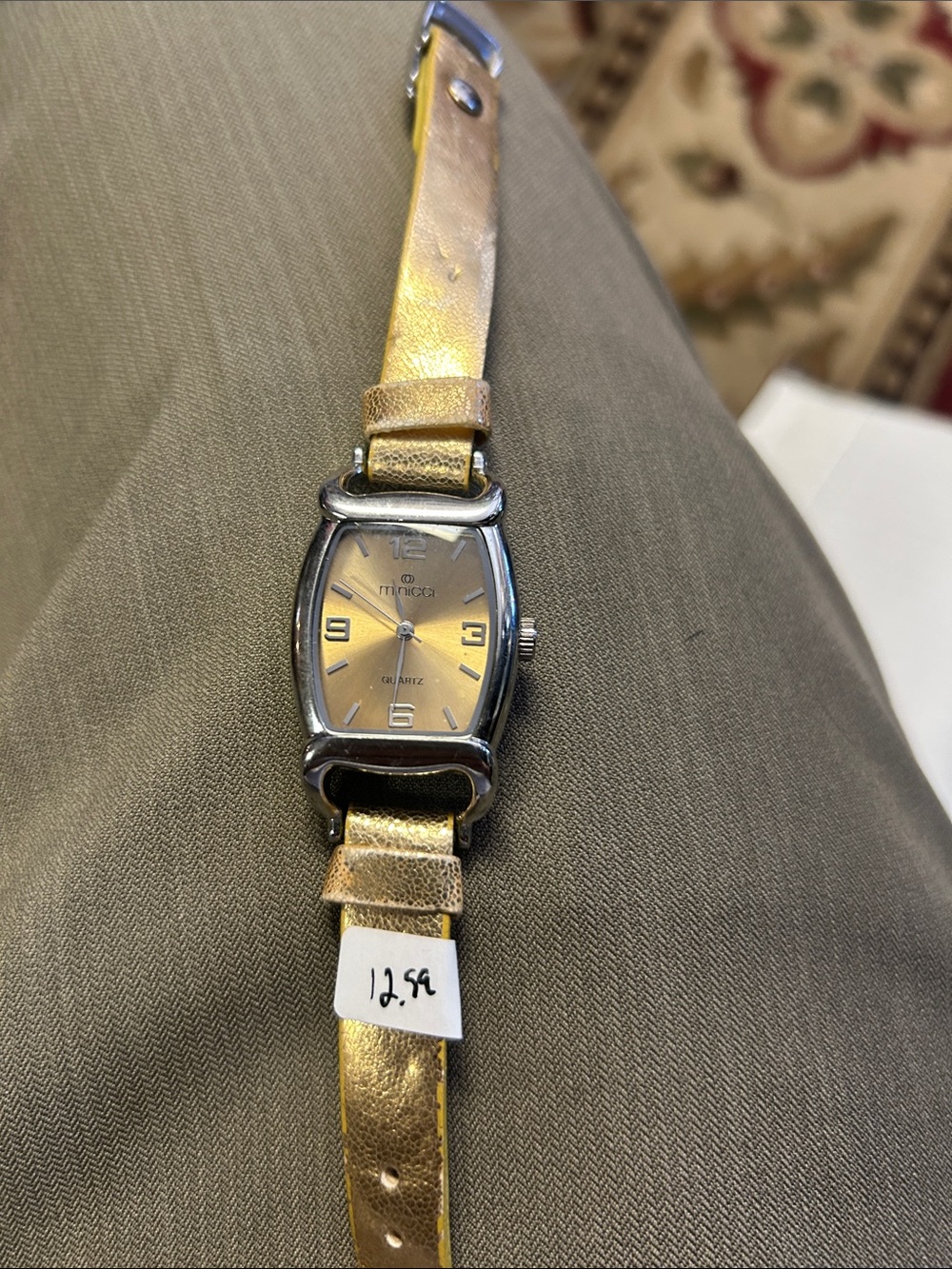 Minicci Gold Tone Women's Quartz Watch